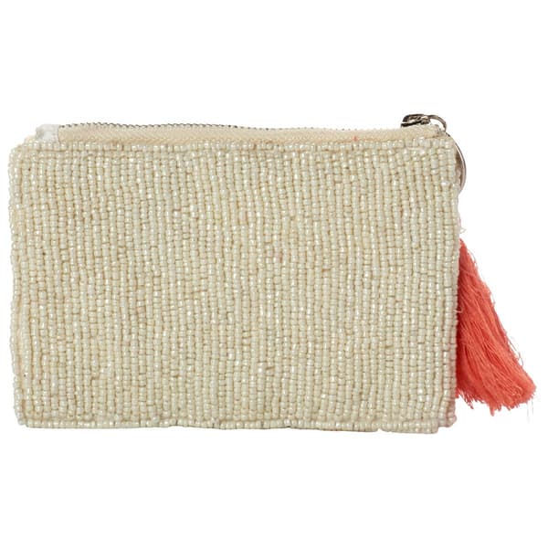 SOL and MER Beaded Bicycle Coin Purse