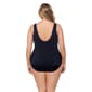Plus Size Great Lengths Twist Front Abstract One Piece Swimsuit - image 2