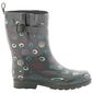 Womens Capelli New York Multi Swirls Grey Mid Calf Rain Boots - image 2