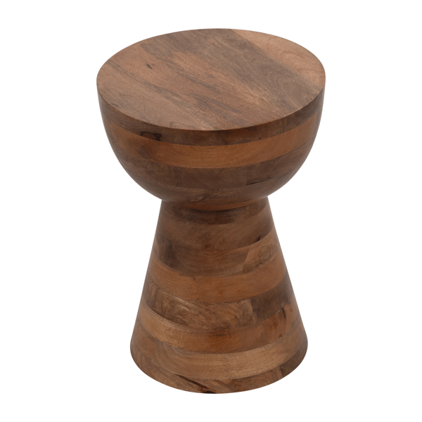 Sagebrook Home Mango Wood  Round Top Accent Table