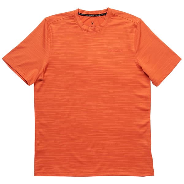 Mens Spyder Short Sleeve Jacquard Tee - image 