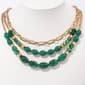 Ashley Cooper(tm) 3 Row Green Beaded Necklace - image 1