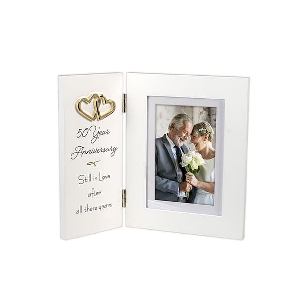 Malden International Designs 50th Anniversary Hinged Frame - image 