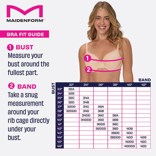 Womens Maidenform T-Shirt Bra - DM2505