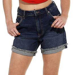 Juniors Celebrity Pink Maya Relaxed Fit Denim Shorts