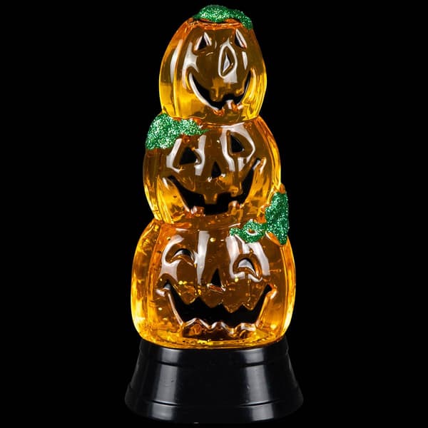 Northlight Seasonal LED Jack O'' Lanterns Halloween Snow Globe