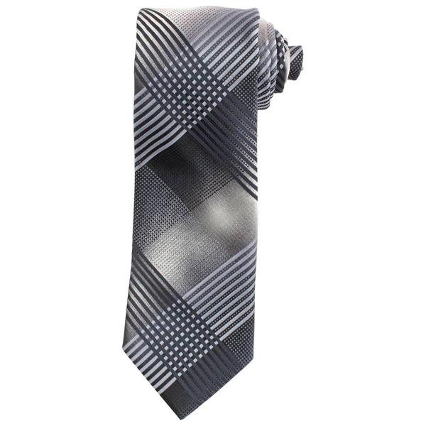 Mens Van Heusen® Large Dot Plaid Grid Tie - image 