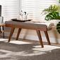 Baxton Studio Alona Upholstered Wooden Dining Bench - image 1