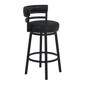 Armen Living Madrid Bar Height Swivel Painted Finish Barstool - image 1