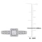 Diamond Classics™ 10kt. White Gold 3/8ctw. Diamond Halo Ring - image 5