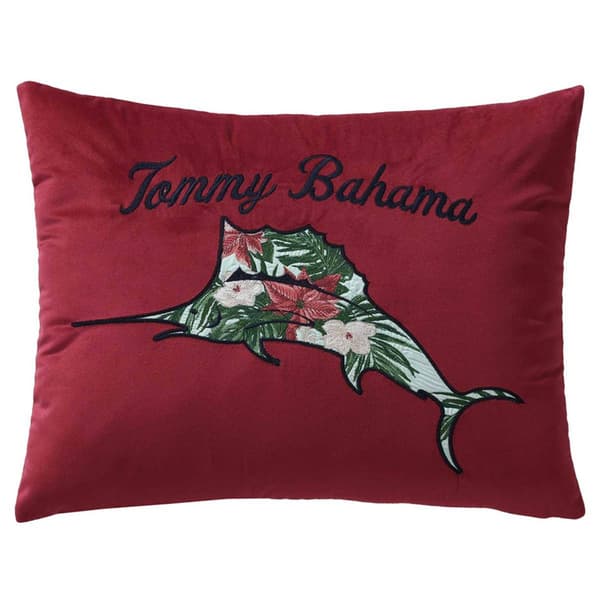 Tommy Bahama Holiday Marlin Breakfast Pillow - 15x20 - image 