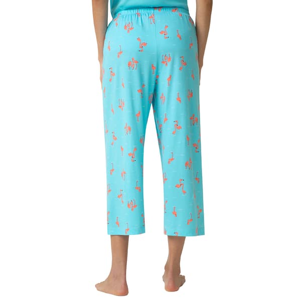 Plus Size HUE® Flamingo Bay Printed Capri
