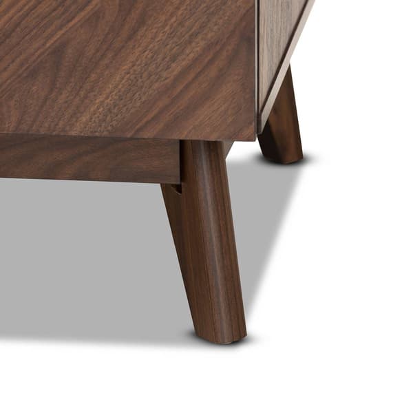 Baxton Studio Hartman Modern Walnut Brown Wood Coffee Table