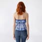 Juniors Madden Girl Patchwork Chiffon Convert Halter Top - image 2