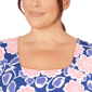 Plus Size Larky Lark 3/4 Ruffle Sleeve Daisy Daze Shift Dress - image 5