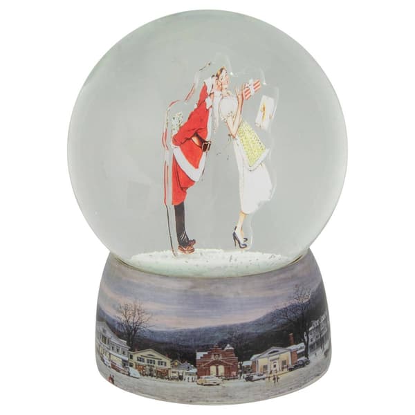 Northlight Seasonal 6.5in. Norman Rockwell Surprise Snow Globe