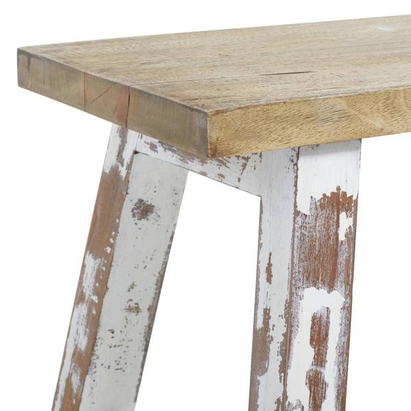 9th & Pike® Farmhouse Brown Wood Entryway Bench