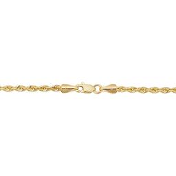 Unisex Gold Classics™ 10kt. Yellow Gold 2.7mm 20in. Rope Chain