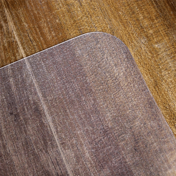 Floortex® Valuemat®  Vinyl Lipped Chair Mat for Hard Floor