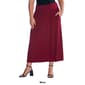 Plus Size 24/7 Comfort Apparel Foldover Waist A-Line Maxi Skirt - image 4