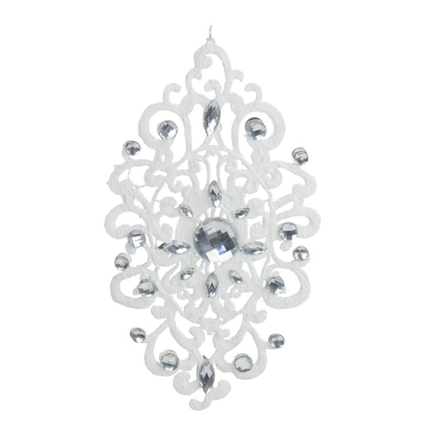 Northlight Seasonal Contemporary Lace Doily Christmas Ornament - image 
