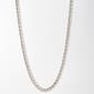 Design Collection Silver-Tone Fishbone Chain Necklace - image 1