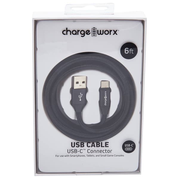 Charger Worx 6ft. Type C Cable - image 