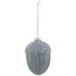 Northlight Glittered Blue Mercury Glass Acorn Christmas Ornament - image 2