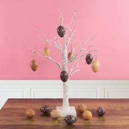 Northlight Seasonal 27ct. Brown & Beige Easter Egg Ornaments