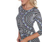 Womens White Mark Maji Bold Geometric Print Tunic - image 4