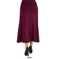 Womens 24/7 Comfort Apparel Elastic Waist Maxi Skirt - image 2