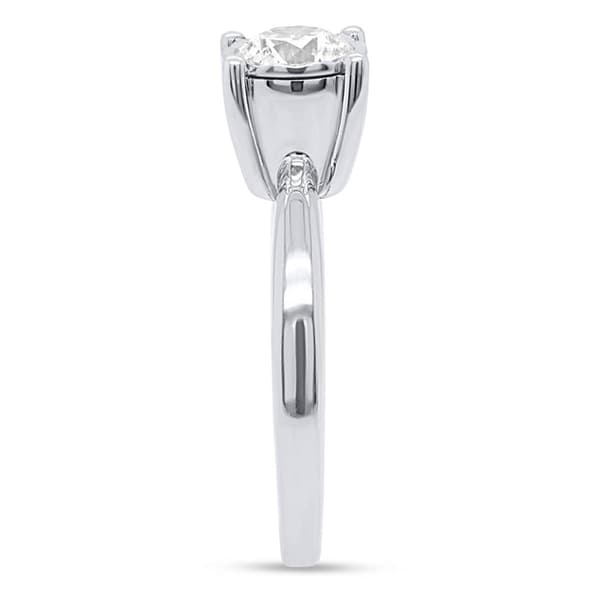 Nova Star® Sterling Silver 1ctw. Lab Grown Diamond Solitaire Ring