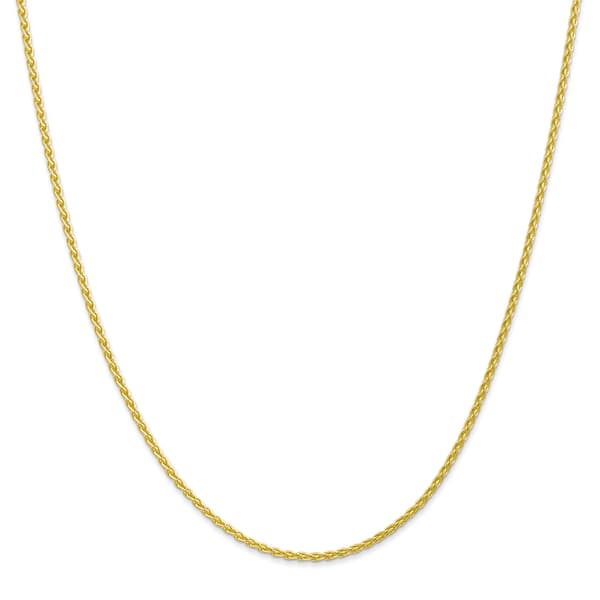 Adult Unisex Gold Classics&#40;tm&#41; 10kt. 30in. Parisian Wheat Chain - image 