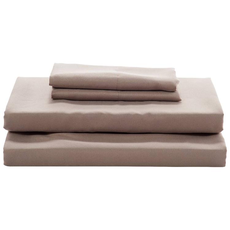 London Fog 6pc. Sheet Set - Roasted Cashew