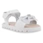 Little Girls Jessica Simpson Tia Heather Hook & Loop Bow Sandals - image 1