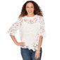 Petites Skyes the Limit Blooming Pastels Solid Elbow Sleeve Boa - image 1