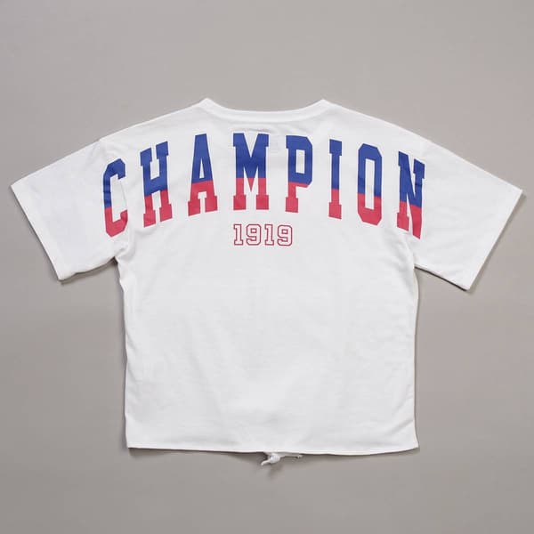 Grils (7-16) Champion® Short Sleeve Champion Back Tie Front Tee