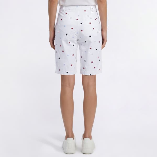 Womens da-sh Conversational Star Bermuda Shorts