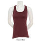 Juniors Aveto Solid Racer Back Tank Top - image 8