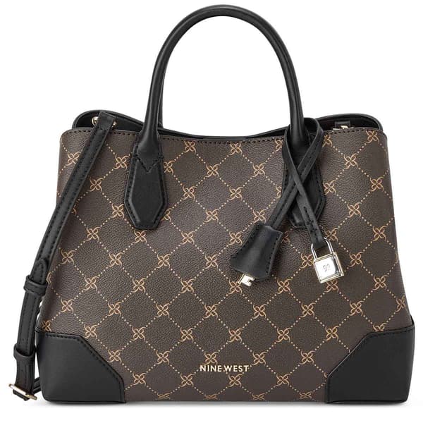 Nine West Brooklyn Jet Set Satchel - image 