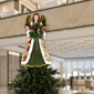 Northlight 3ft. Angel Christmas Tree Topper with Wreath - image 2