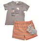 Toddler Boy Adley & Hudson Dog Graphic Top & Short Set w/ Socks - image 1