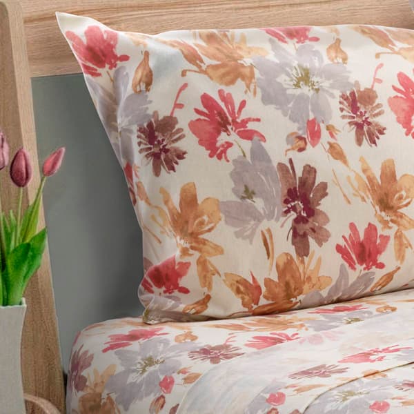 Avanti Wildflowers Flannel Sheet Set