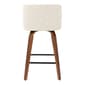 LumiSource Toriano Mid-Century Modern Counter Stools - Set of 2 - image 3