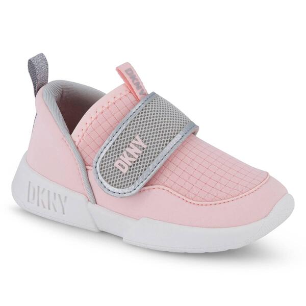 Little Girls DKNY Mia Strap Athletic Sneakers - image 