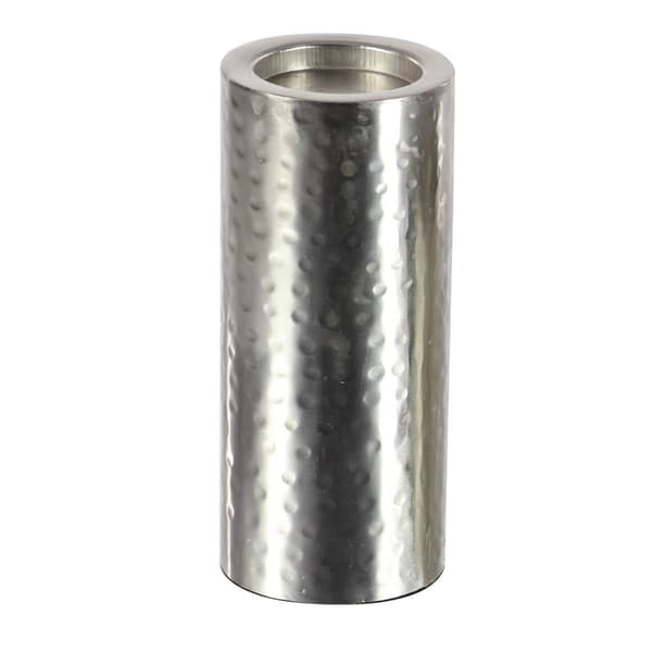 9th & Pike&#174; Silver Hammered Metal Candle Holders - Set of 3