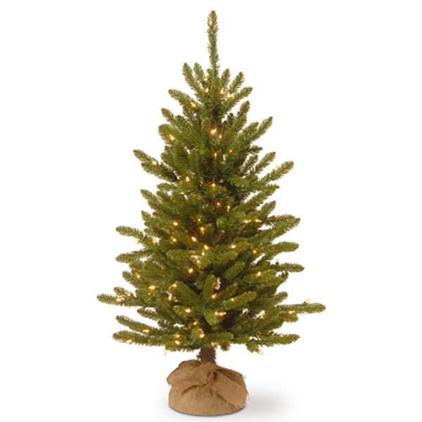 National Tree 4ft. Kensington Burlap Base Tree - image 