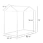 South Shore Sweedi Twin White House Bed Frame - image 5