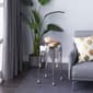 9th & Pike® Silver Contemporary Aluminum Accent Table - image 6