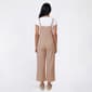 Juniors Hunter & Brown Tie Shoulder Linen Blend Jumpsuit - image 4